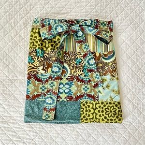 APRON Handmade Skirt Type Retro Floral Fabric